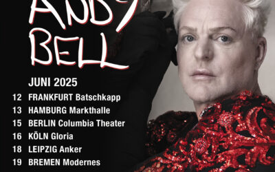 Andy Bell auf Deutschland-Tour im Juni 2025